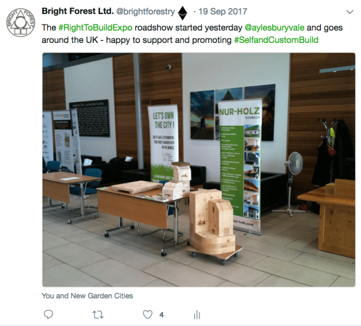 1st Right to Build Expo at Aylesbury sept 17